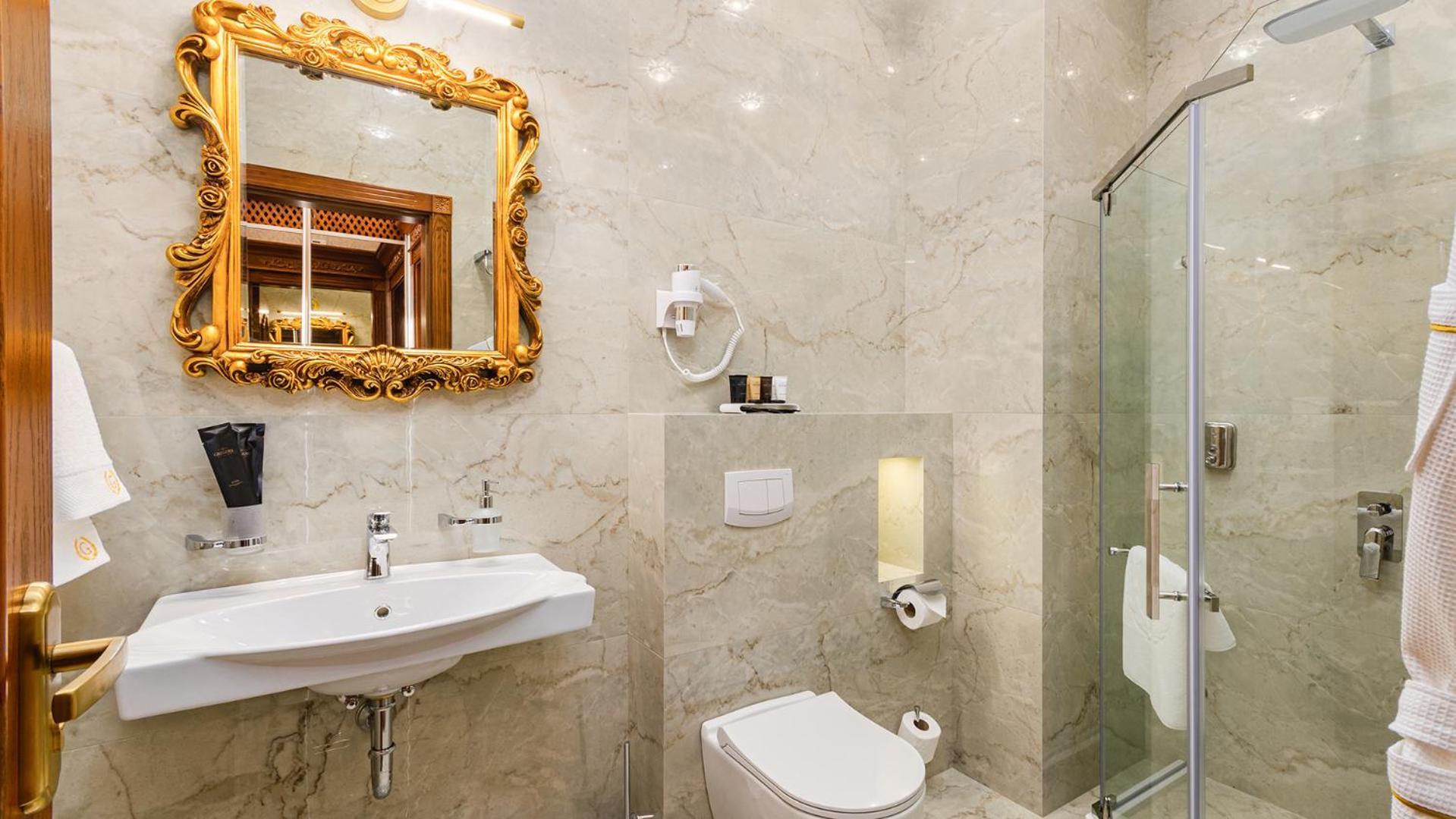 Gregory Boutique Hotel 基希讷乌 外观 照片 Bathroom